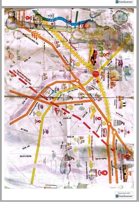 Ngộp 76.m2 đất KDC Long Cang Reverside Tây Nam Center giá 12Tr 9/m2,Đường N10, sổ sẵn, Th lượng chủ