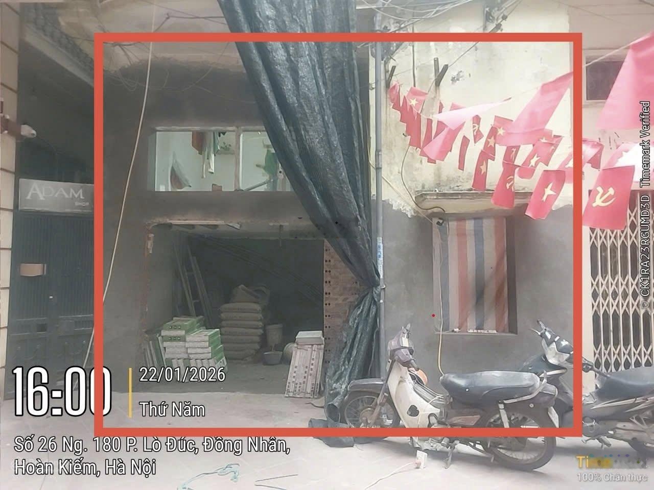 Bán gấp nhà riêng tại Lò Đúc, 9,8 tỷ, 26,2m2, 3PN + 3WC