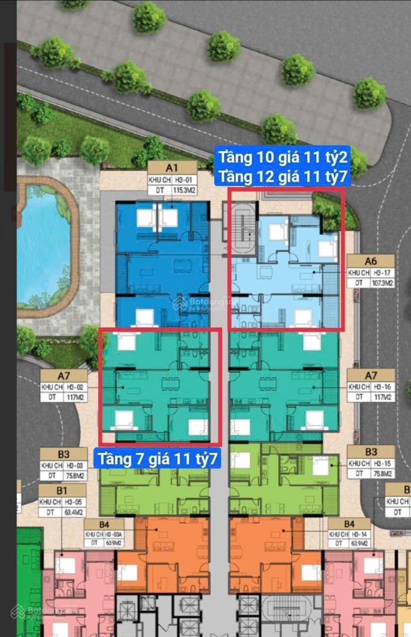 Quỹ căn nhiều đa dạng khách tha hồ chọn