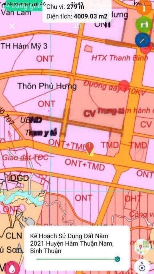Bán đất MT Quốc lộ 1A tỉnh Bình Thuận