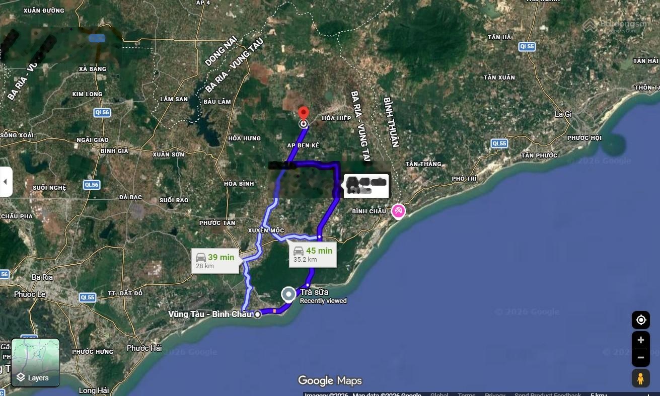 Bán đất tại Xã Hòa Hội, Xuyên Mộc, Bà Rịa Vũng Tàu, 1,5 triệu VND/m2, 1048m2, giá tốt