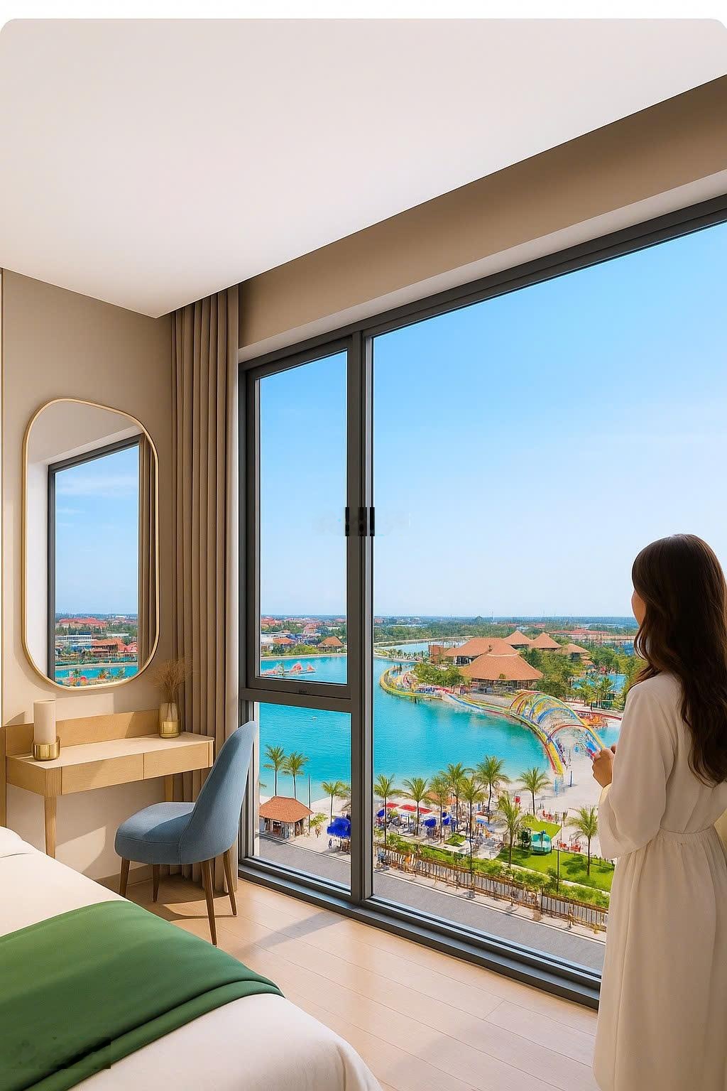 Siêu phẩm 3N2WC đẹp nhất Flow MEL hàng hiếm còn lại view bể bơi+nhìn vịnh biển 4 mùa giá full 5tỷ3