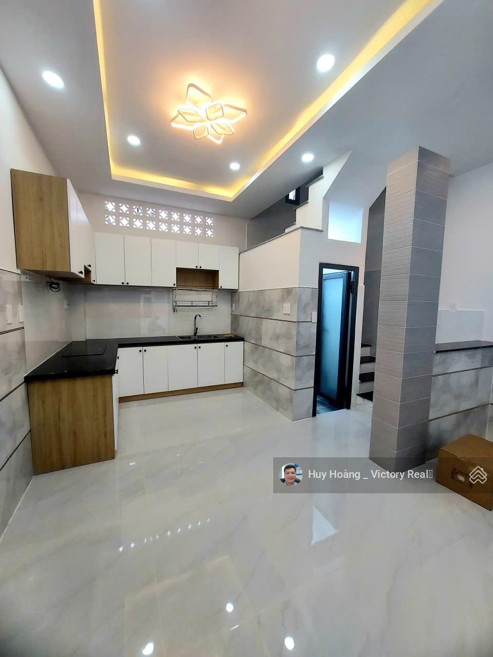 Bán nhà mới hẻm 4m Ba Vân, P.14 - DT: 4.5x9m - nở hậu - trệt 2 lầu ST - 7 tỷ TL