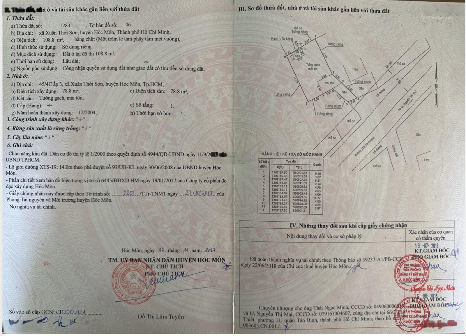 Bán Nhà Mặt Tiền SHR 109m2 (9x12) tại Xuân Thới Sơn 19, chỉ 3,7 tỷ giá tốt, Sổ Hồng Riêng