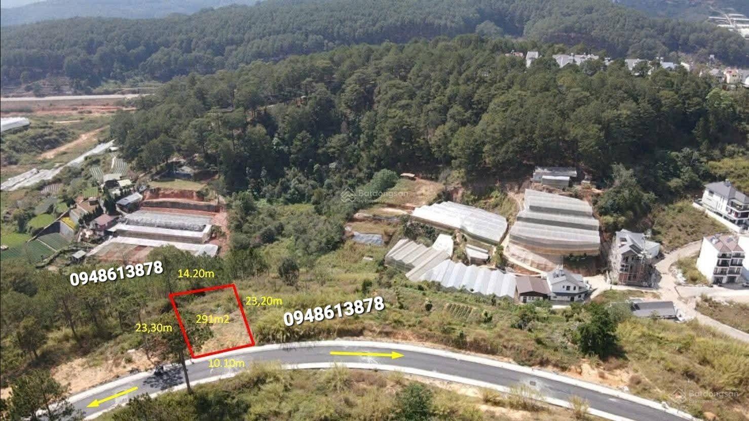 Siêu phẩm View rừng thông 291m An Sơn Đà Lạt 17tỷ5 - ngay trung tâm TP, gần Dinh 3, cách Hồ XH 3km