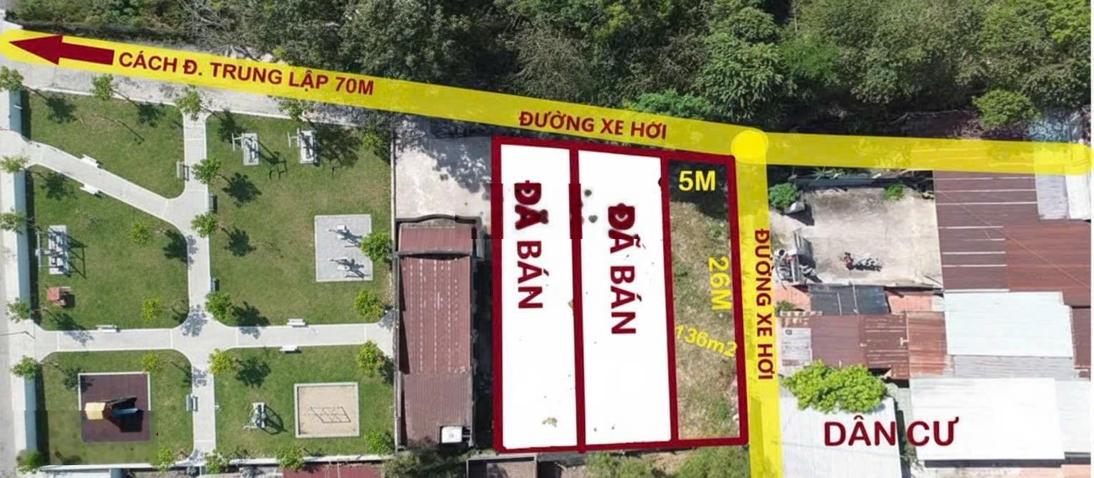 Chỉ 1 tỷ 250 - sở hữu lô đất góc 2 mặt tiền 5x26 full thổ cư - kdc hh xây tự do