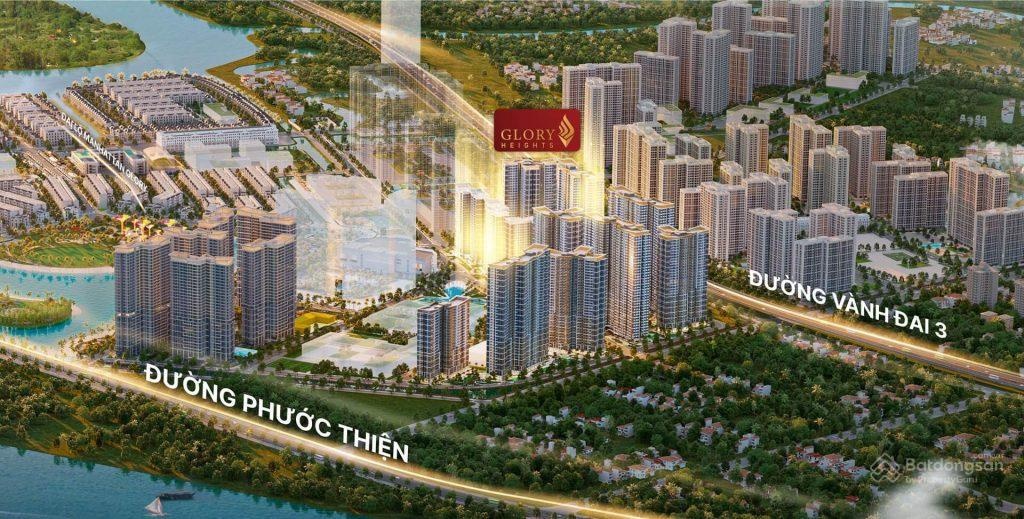 Bán gấp căn hộ 2PN GLORY HEIGHTS - VINHOMES GRAND PARK Quận 9 giá chỉ 3.3 tỷ tốt nhất thị trường