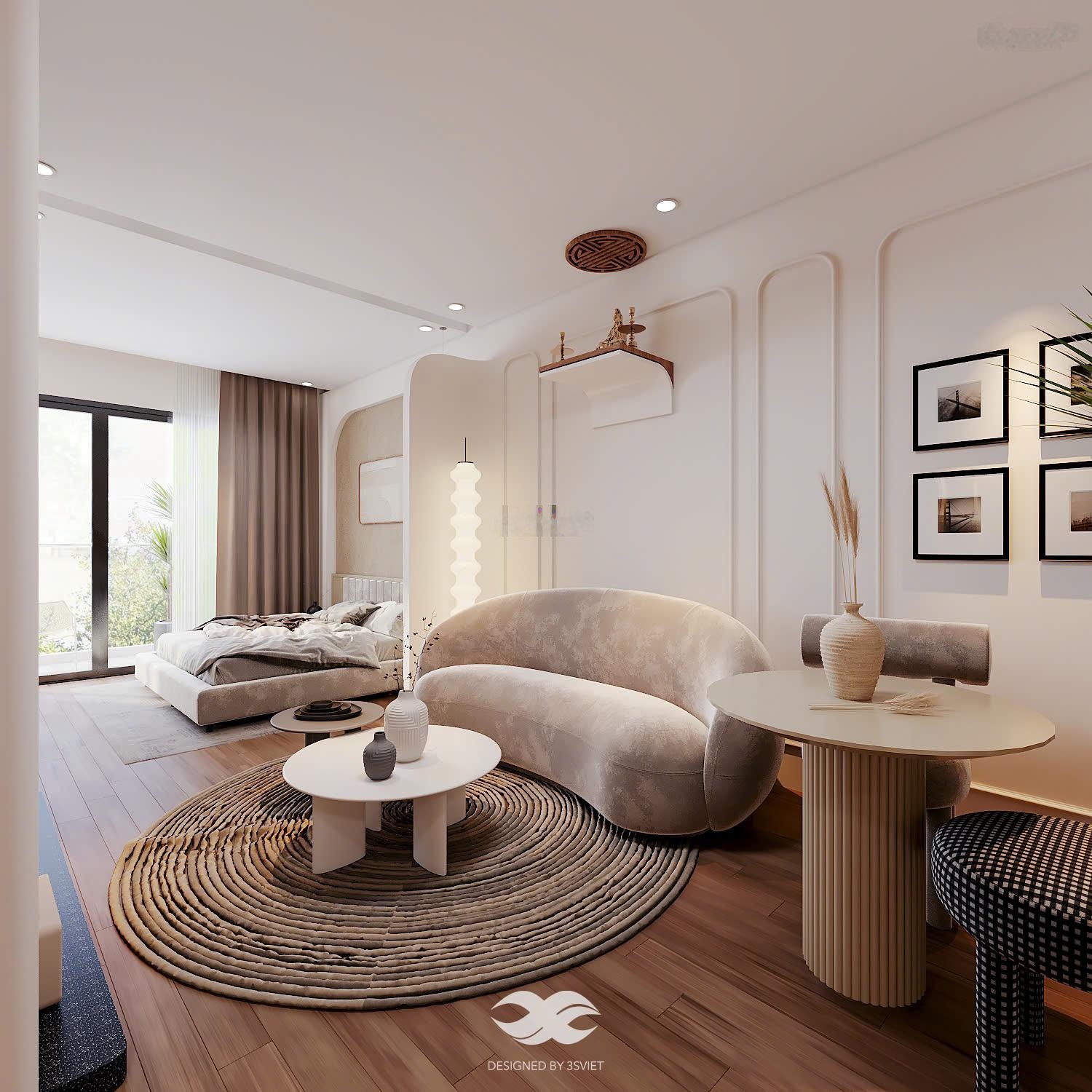 Cho thuê căn hộ studio Lancaster - 50m2, full đẹp, giá 17triệu/th. LH: 0899511866