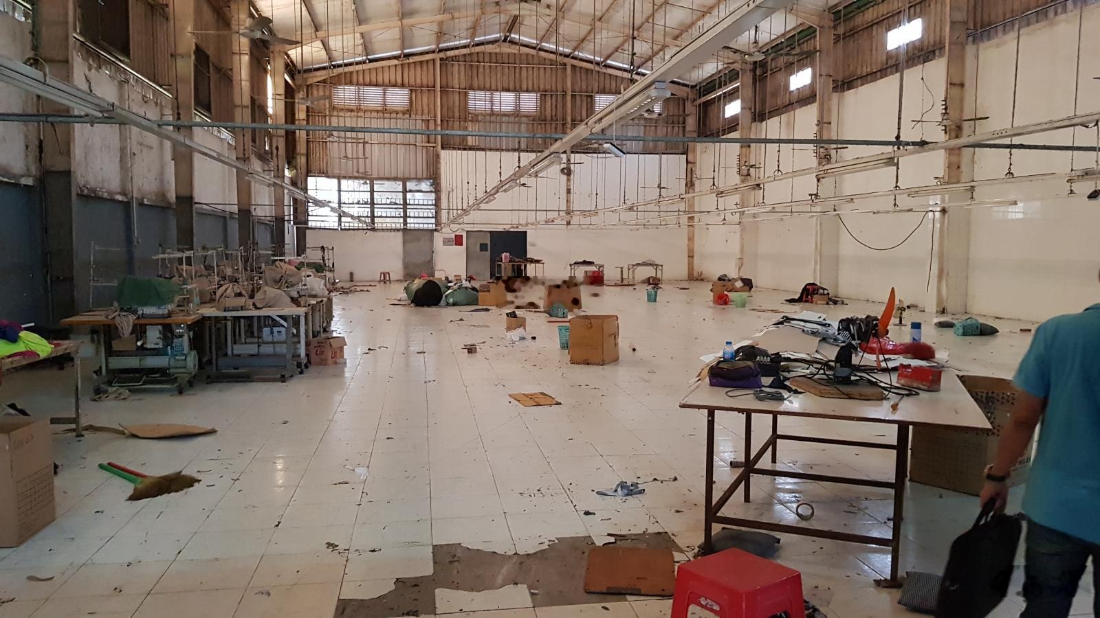 Nhà xưởng cho thuê phường tân chánh hiệp quận 12 dt: 1000m giá 50 triêu/tháng lh: 0908561228