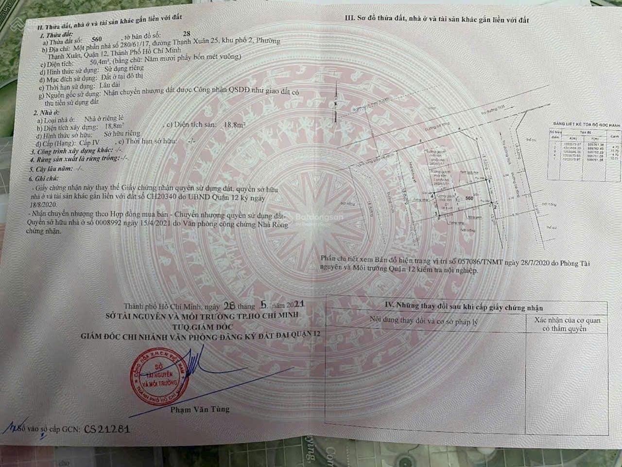 Nhà mới tx25, khu thảo bình (q12) giá: 5.49 tỷ tl 2 lầu, 4pn