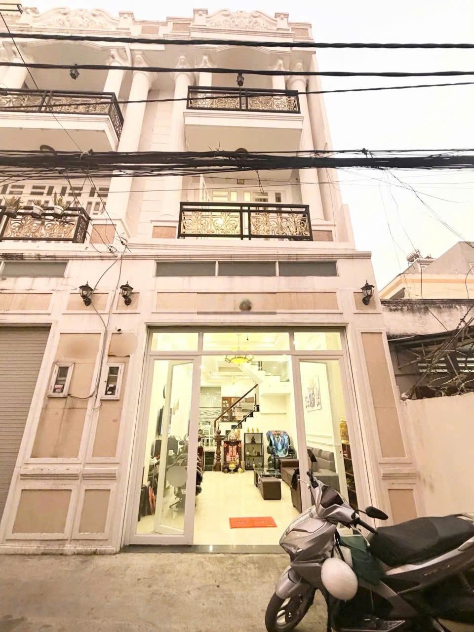 Bán nhà HXH Phan Văn Sửu, phường 13; Tân Bình (4*20), 4 tầng mới; cạnh nhà ga T3