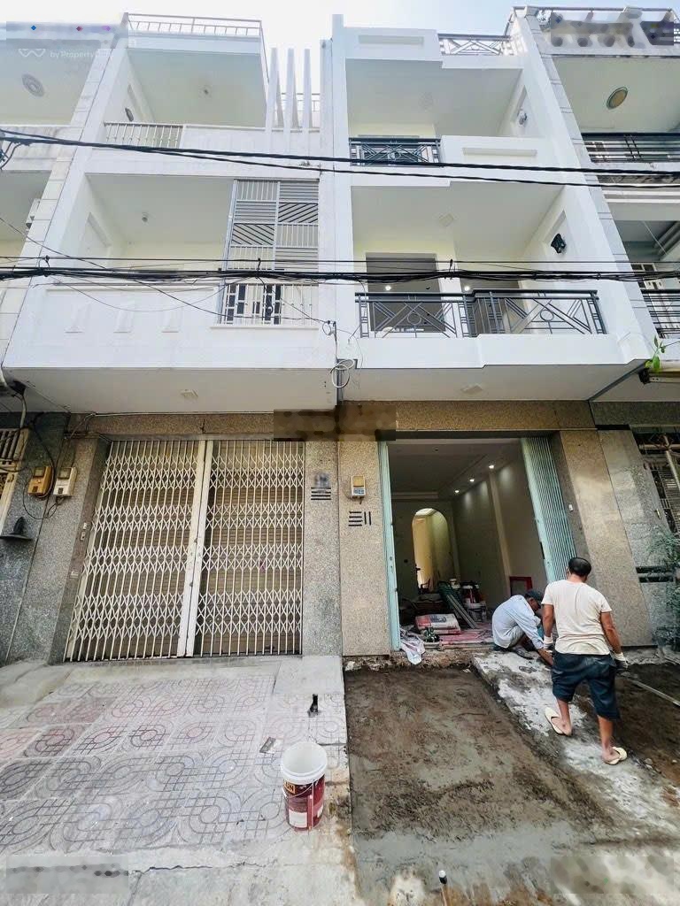 Bán nhà mặt tiền đường số 80,quận 6 (4m x 15m x 3 tầng) 8,5 tỷ tl
