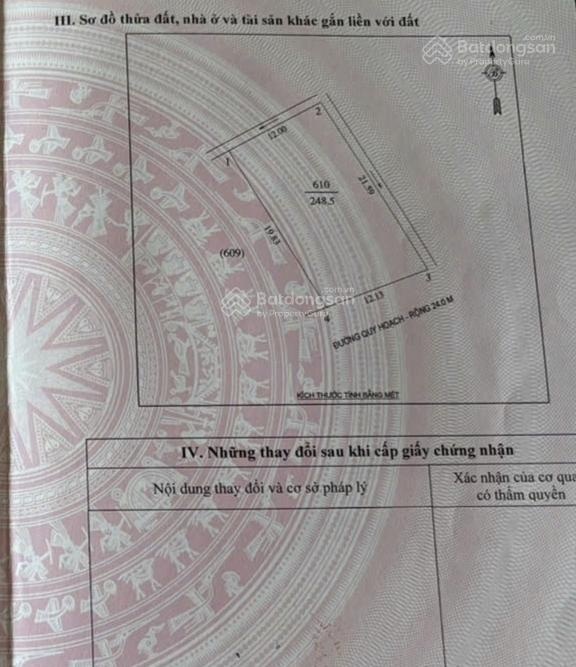 Đất đấu giá mặt đường Nguyên Phi Ỷ Lan (24m), phường Nghi Đức (nay p. Vinh Phú). Hướng Đông Nam