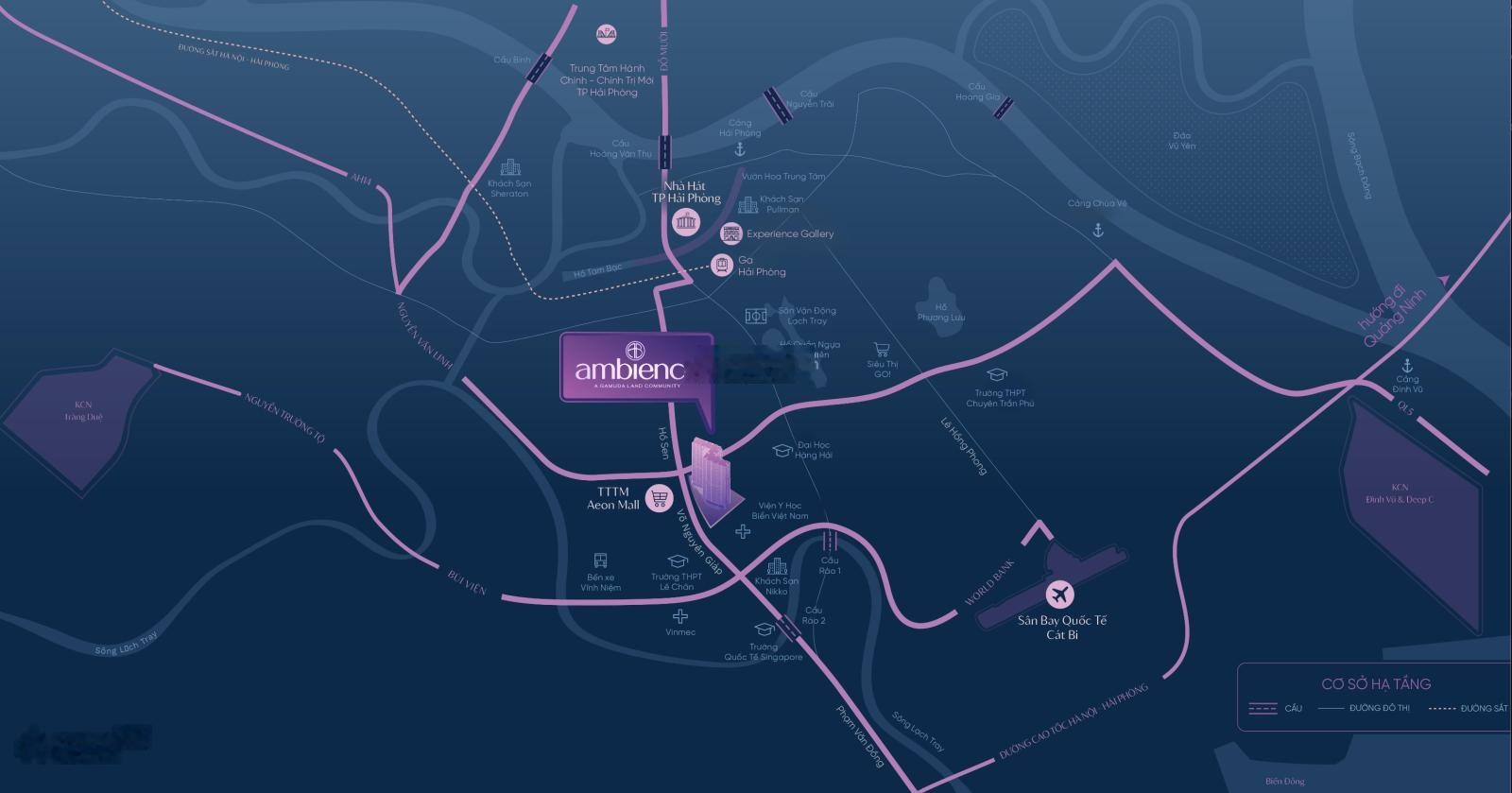 Căn hộ cao cấp Gamuda đối diện Aeon Mall Hải Phòng - siêu vị trí tại Lê Chân - chính sách tốt nhất