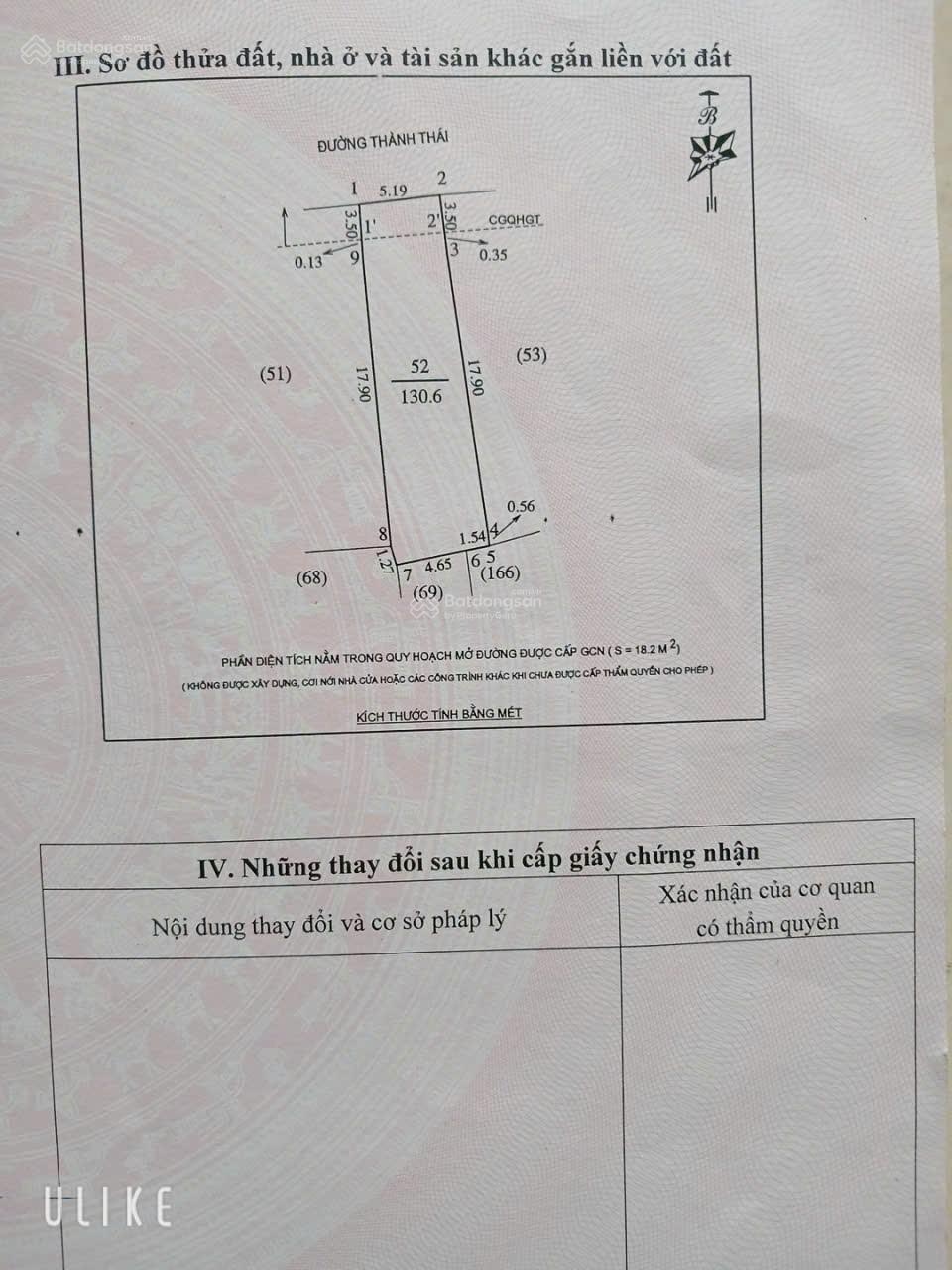 Bán nhà mặt đường rộng trung tâm Thành Phố Vinh