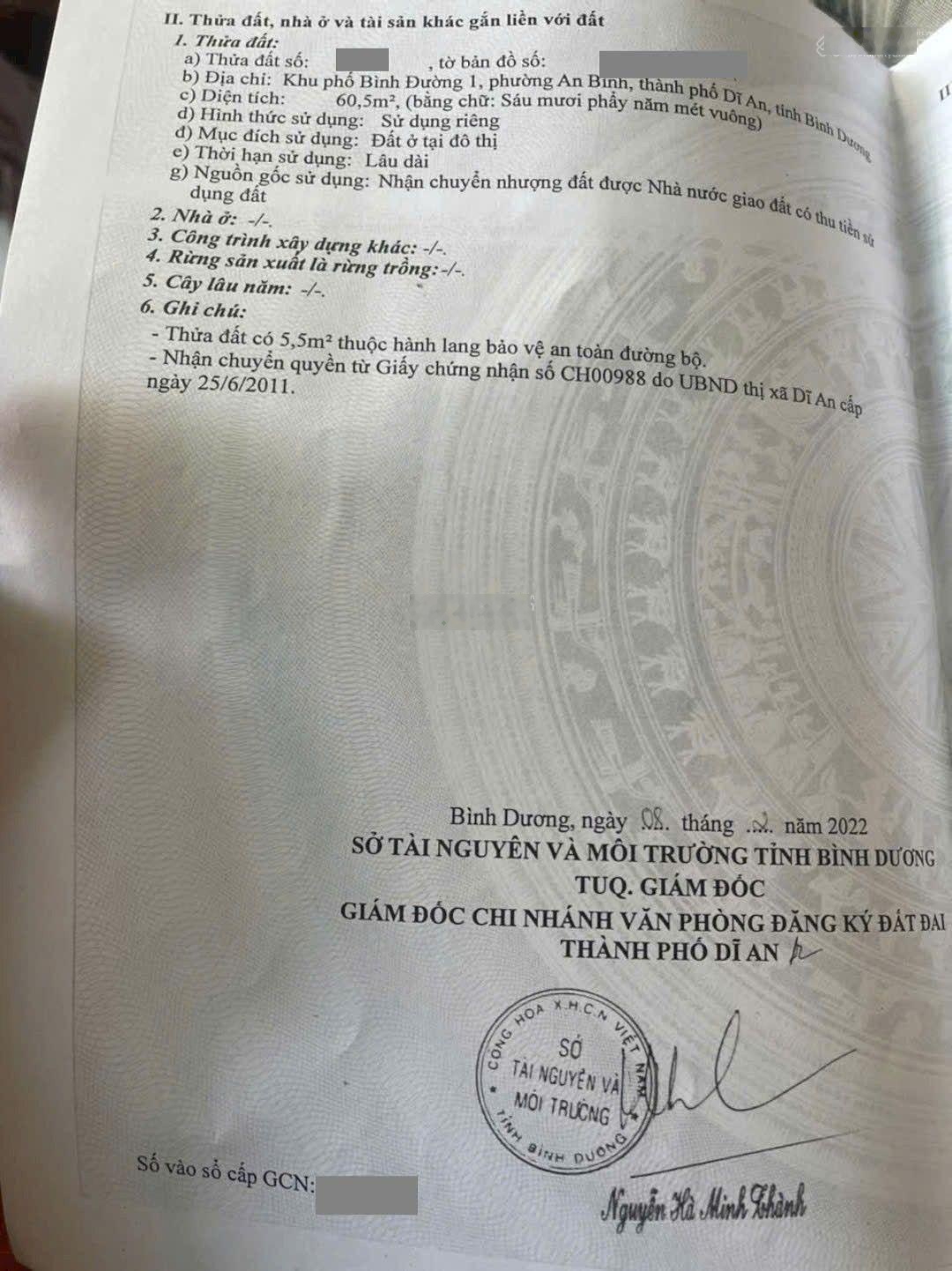 Nhà trọ 1 trệt 1 lầu gần chợ Dĩ An 2, phường An Bình, TP Dĩ An