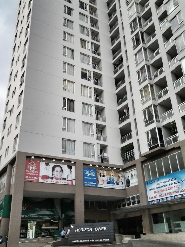 Cho thuê NGẮN HẠN VÀ DÀI HẠN CC 2PN, 2WC, 105m2 tại Horizon, giá từ :22-24tr, tầng cao view đẹp