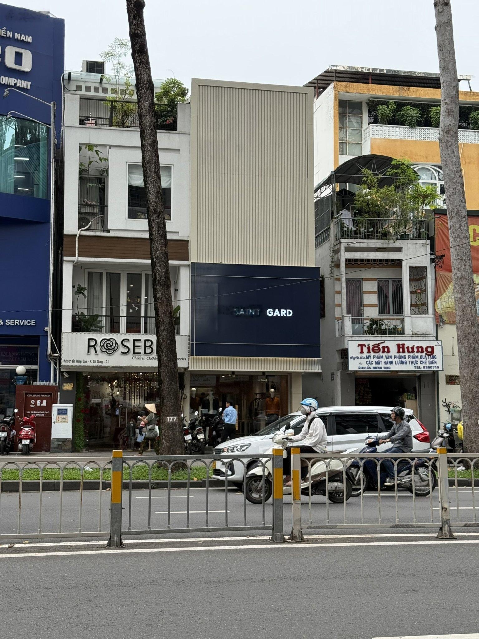 SIÊU KHAN HIẾM-VỊ TRÍ ĐẮC ĐỊA góc 2 MT Trần Hưng Đạo, Quận 1, DT 4,5x21m, 3tầng, HĐT 170tr, 48 tỷ