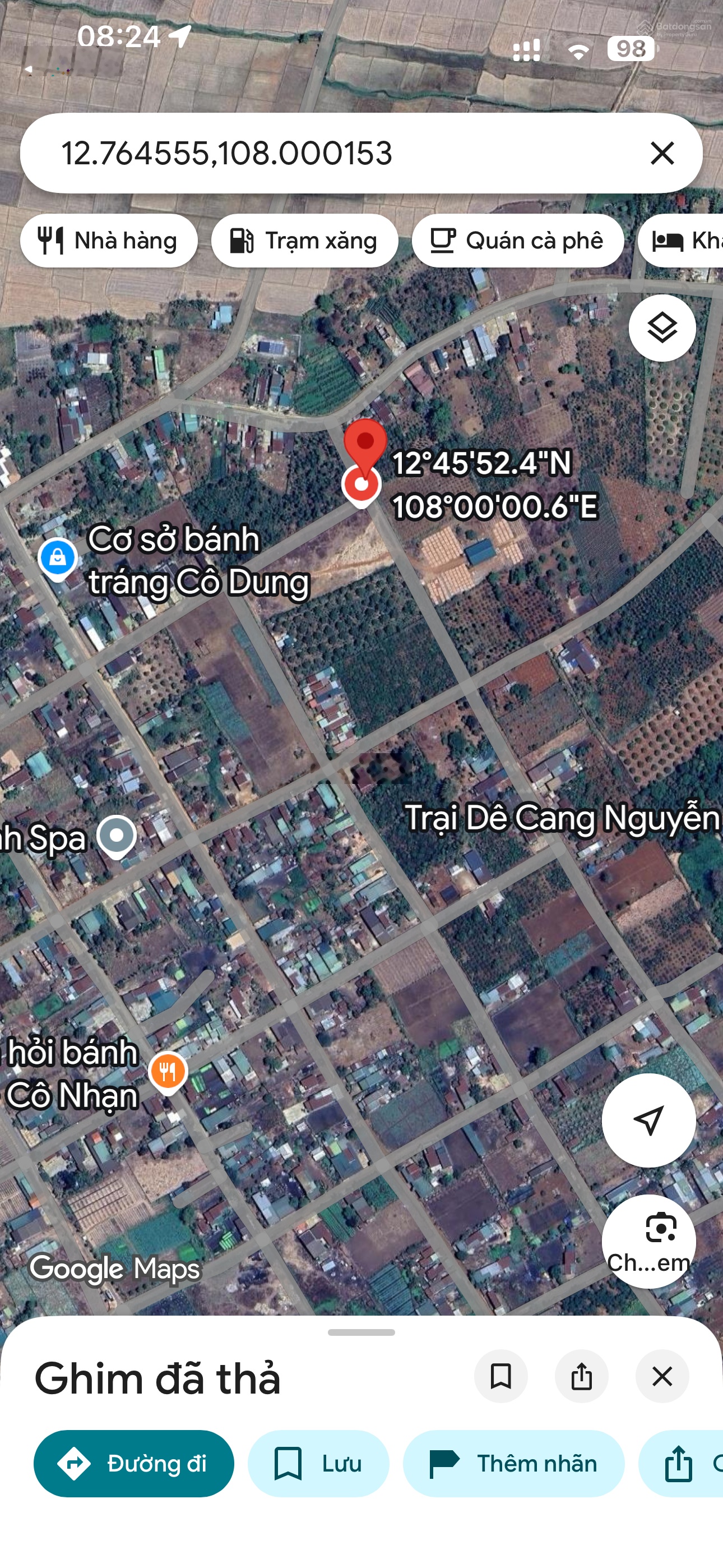 Đất ở - thôn 7 xã Ea Bar , cách trung tâm thành phố 7km . Giá rẻ