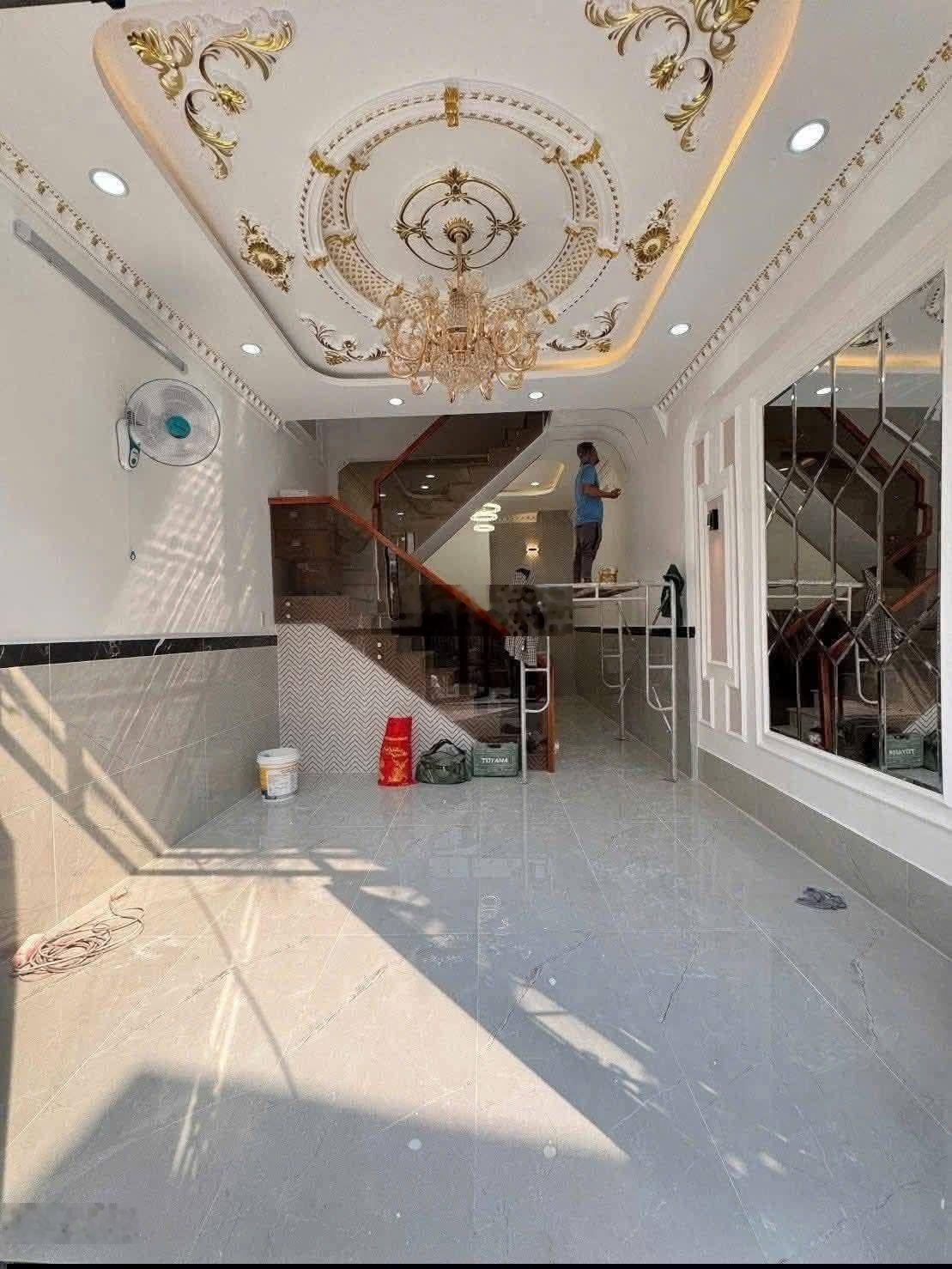 Nhà mới đường xe tải gần chợ thới tứ , hóc môn - 1.95 tỷ