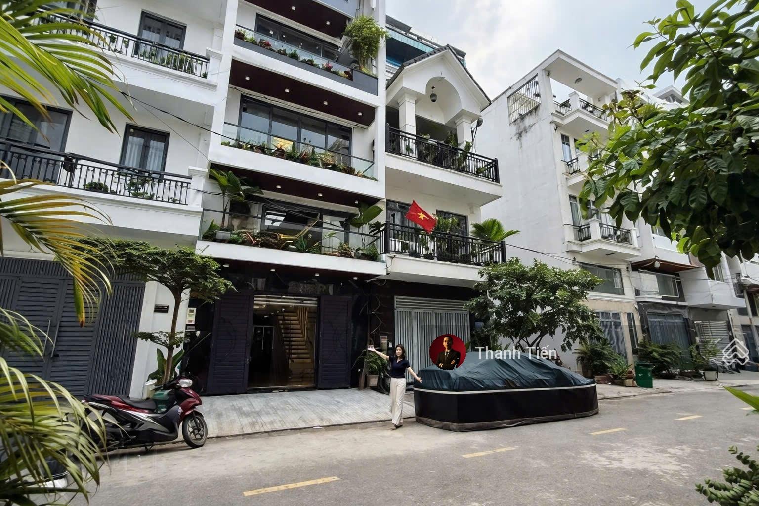 Bán nhà mới đẹp 5 tầng (7x16m) hẻm nhựa 10m sát mặt tiền Nguyễn Thái Bình K300 - 18,5 tỷ còn TL