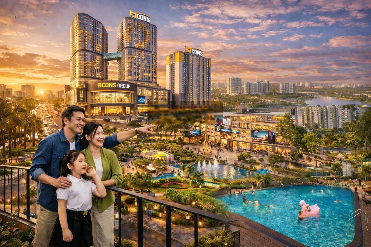 Căn Hộ 2PN+2WC 2ty600 Chiết khấu ngay 160triệu Bcons CenTer City Làng Đại Học Quốc Gia Thủ Đức