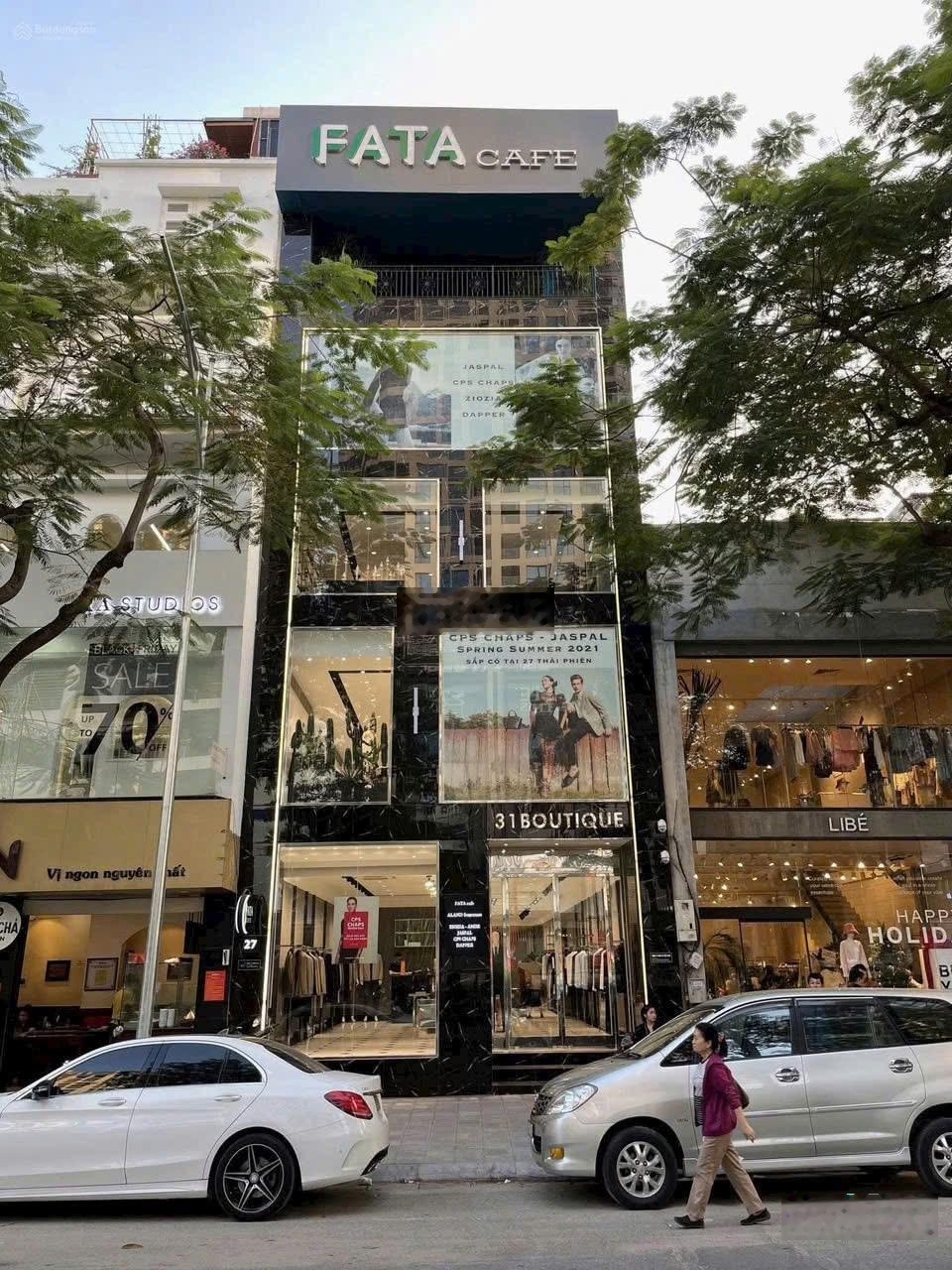 Cho thuê Nhà mặt phố Khâm Thiên, Đống Đa: 100mx4t, mt5m làm văn phòng, cafe, spa, salon, ..