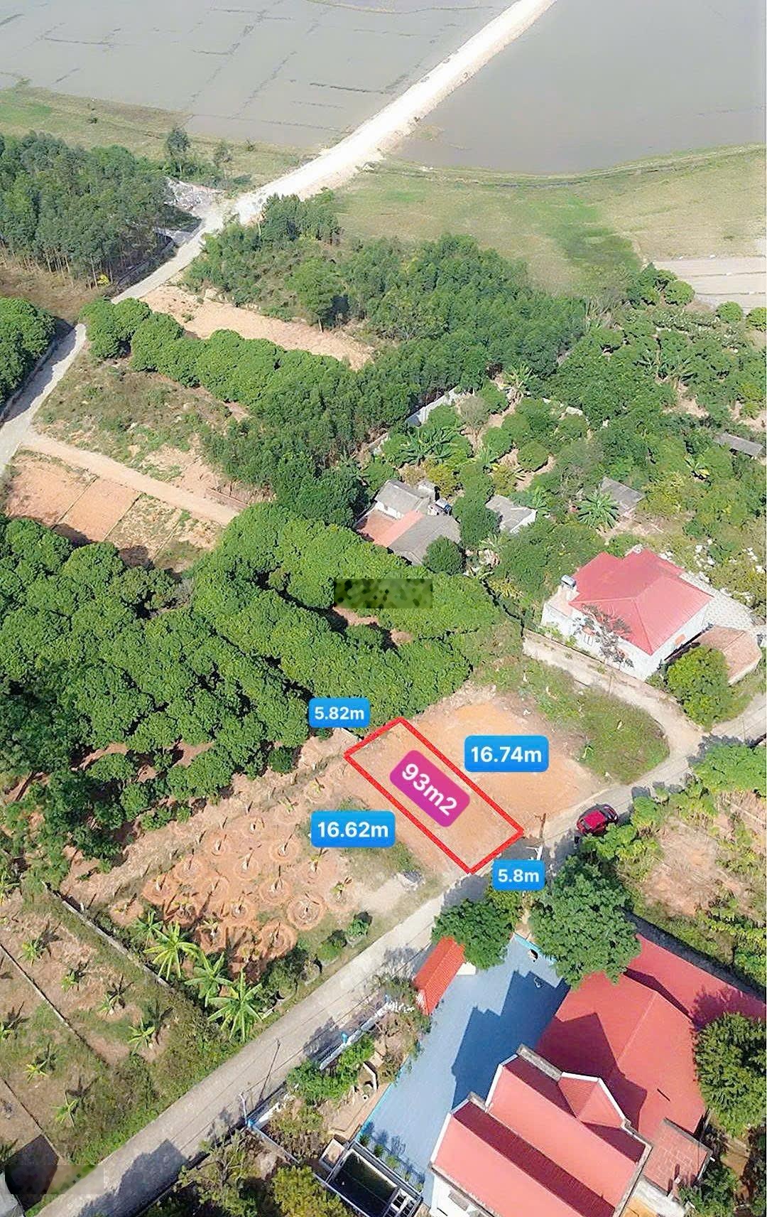 Bán đất tại Thôn Trung An, Xã Lan Mẫu, Huyện Lục Nam, Bắ Huyện Lục Nam, Bắc Giang, 620 triệu, 93 m2