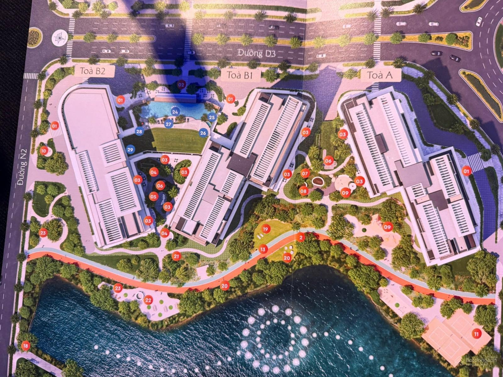 Độc quyền căn hot 1pn căn số 9 tòa b2 view nhạc nước, 2 công viên giá 6.9 tỷ lh: 0965667407