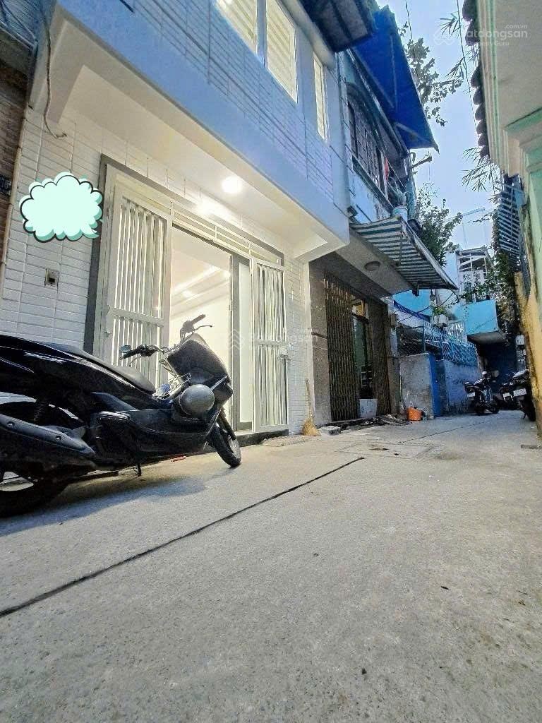 Nhà mới - 3 tầng - nở hậu - 27m2 - an ninh - 20m ra hẻm xe hơi
