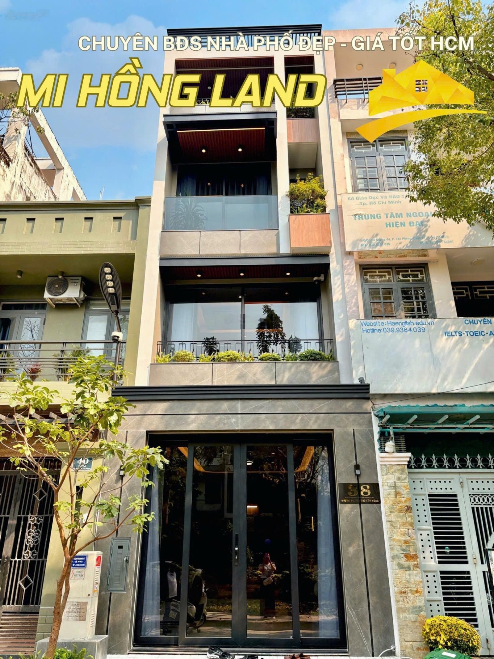 HOT! Đẳng cấp nhà phố mặt tiền cách Nguyễn Thị Thập Q7 chỉ 200m, 4 tầng, 21 tỷ TL