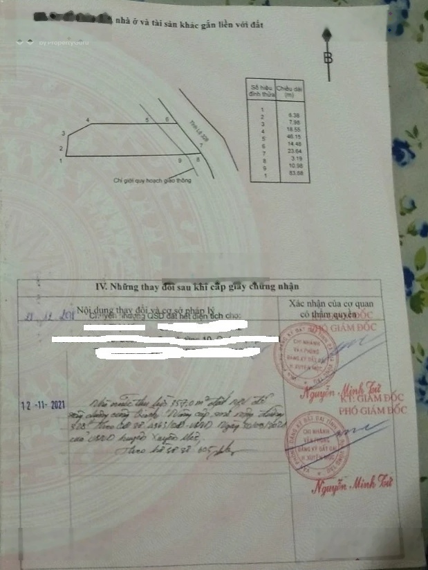 Bán đất tại Xuyên Phước Cơ, Phước Thuận, Xuyên Mộc, Bà Rịa Vũng Tàu, 18 tỷ, 1847 m2