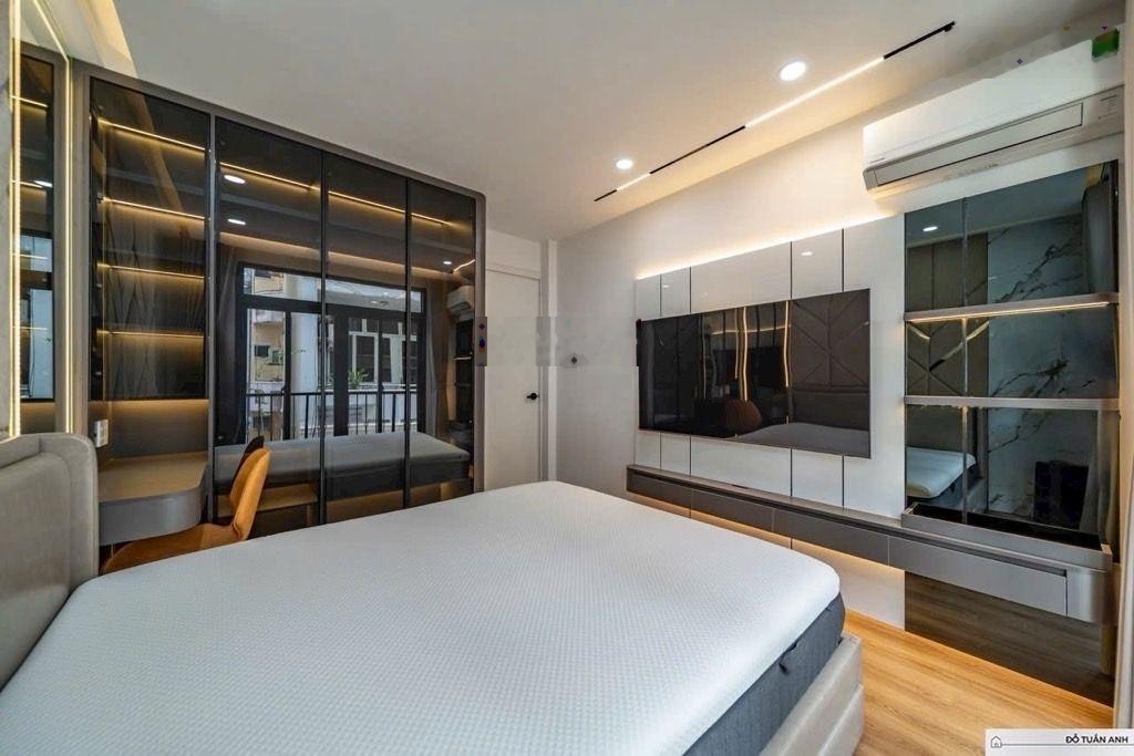 Hồ biểu chánh pn - nhà 4 tầng mới xây - 2mt hxh - vị trí siêu vip - 5pn tặng full nt cao cấp