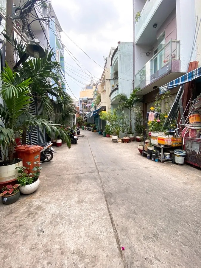 Bán nhà hẻm 107// đường Ni Sư Huỳnh Liên,P.10,Tân Bình - 59m2, 2 tấm ,giá chào chỉ 6.5 tỷ