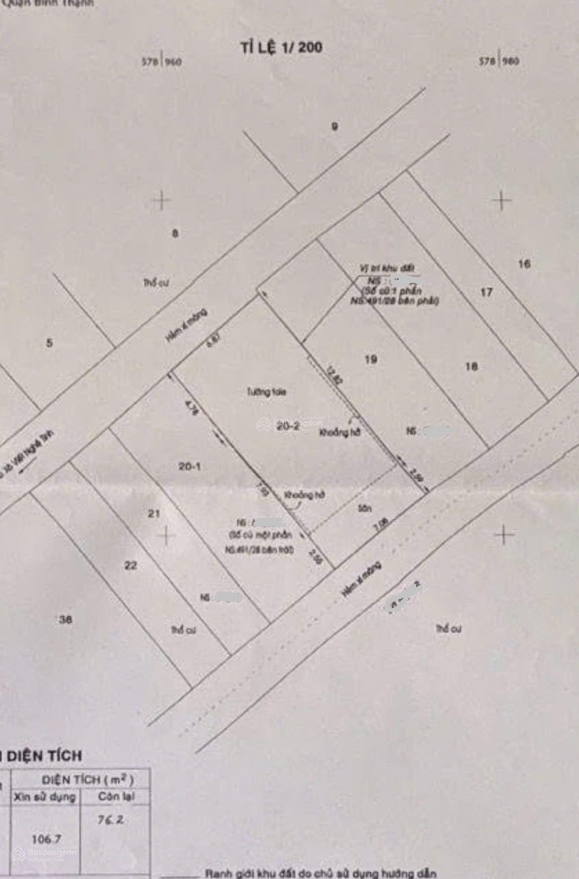 Bán gấp nhà cấp 4 - hẻm 643 xô viết nghệ tĩnh phường 26