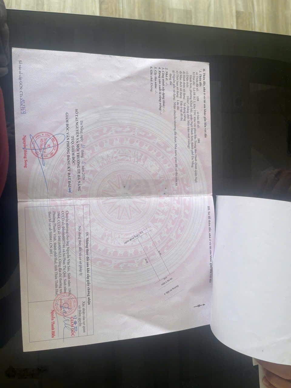 Chính chủ bán lô đất đường An Bắc 4 ngay trung tâm hành chính Quận Ngũ Hành Sơn