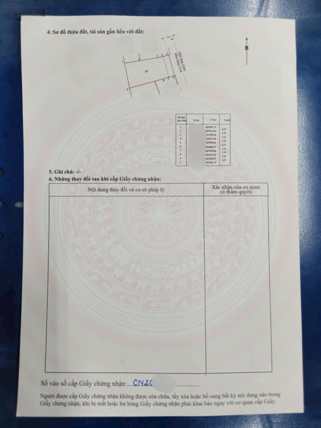 Nhà sau căn mặt tiền 3 tỷ 390 triệu dt: 51,8m2;