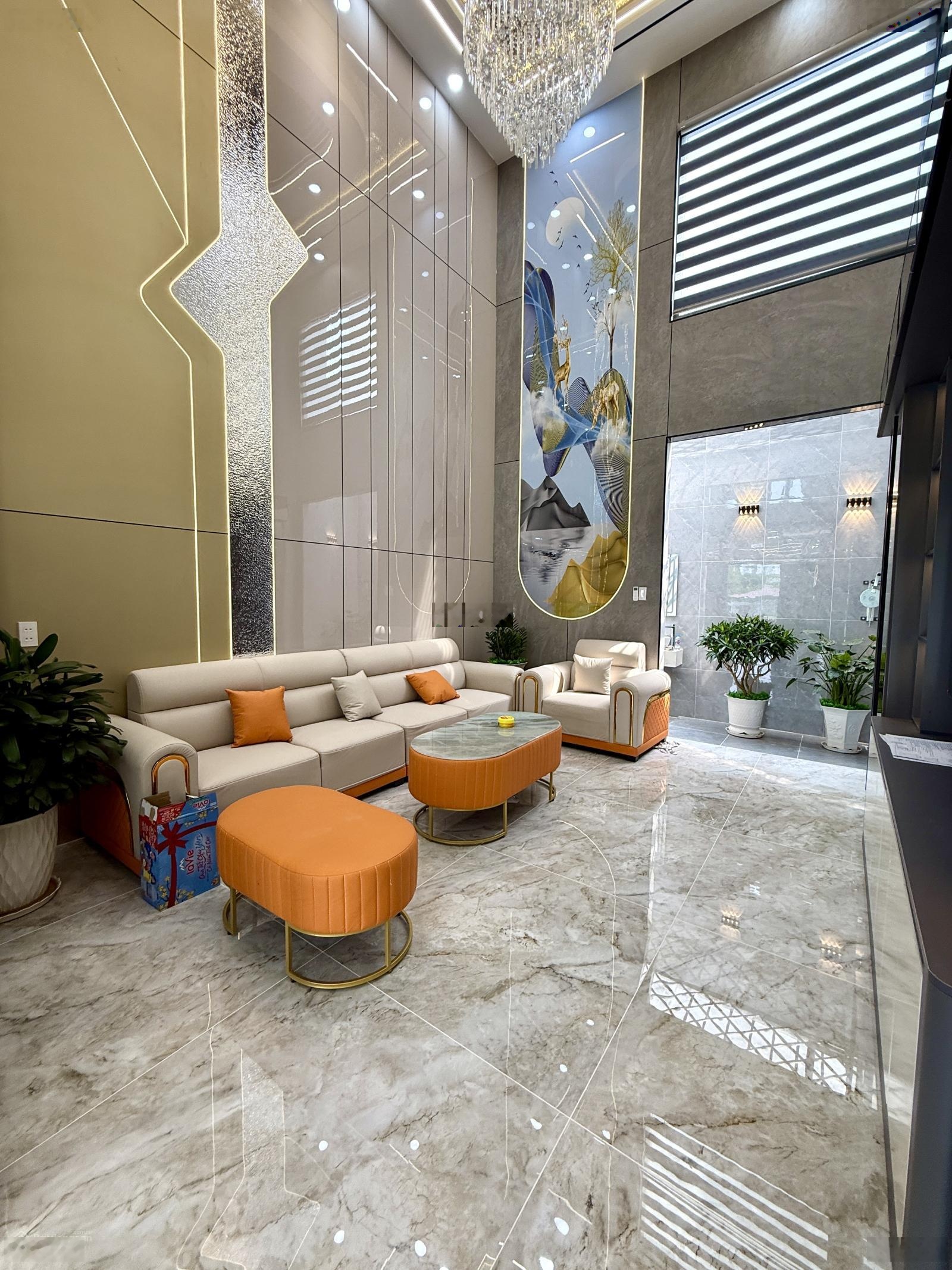 Nhà 1 Sẹc đường thông TX 25, DT:4x19M, Lửng, 3 Lầu, 4PN, P.Thờ, S.thượng, Gara ô tô, 7,7 tỷ