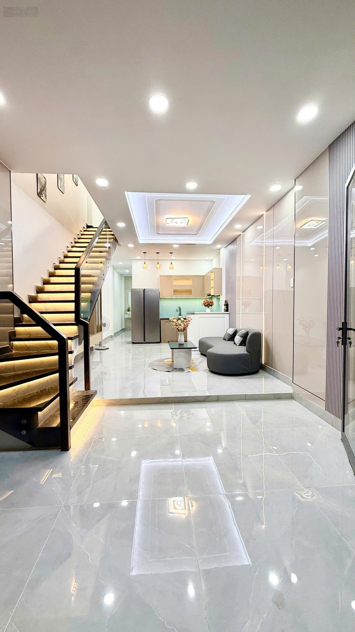 Bán nhà mới trệt 1 lầu 3PN tại Tân Thới Hiệp 14, Quận 12, TP.HCM giá tốt 5,19 tỷ, 52m2