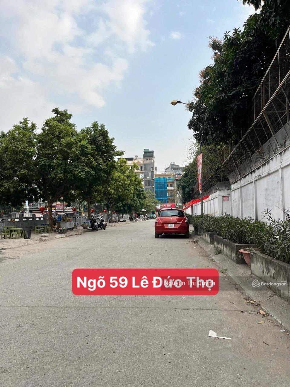 Bán nhà ngõ 59 phố Lê Đức Thọ - Từ Liêm: 50m2 x 4T. mặt tiền: 5,2. Đường rộng 3m. Giá 13.8 tỷ.