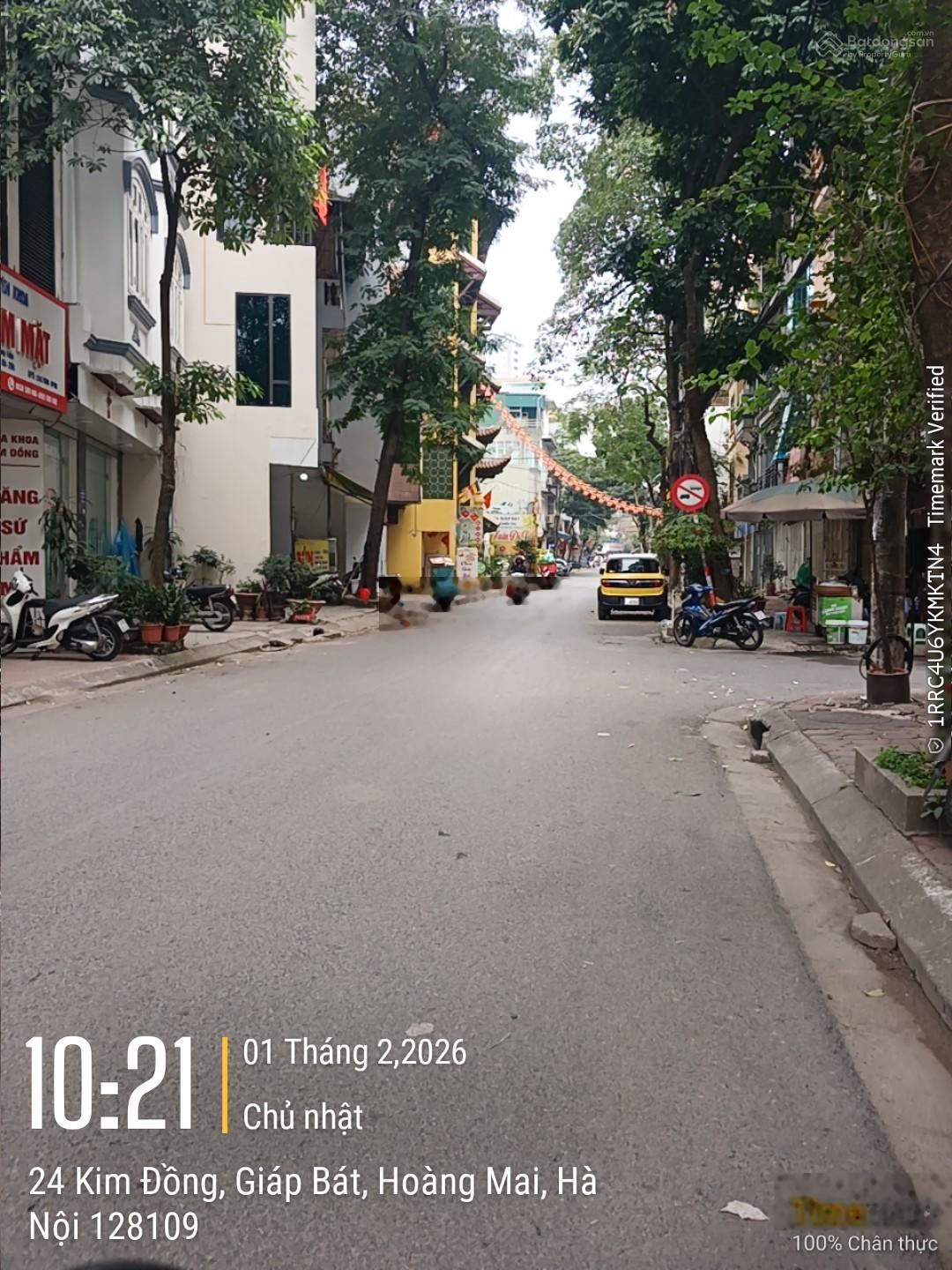 Bán nhà phố kim đồng diện tích 45m2 6 ầng thang máy có vỉa hè giá 18,9 tỷ nhà dân xây.