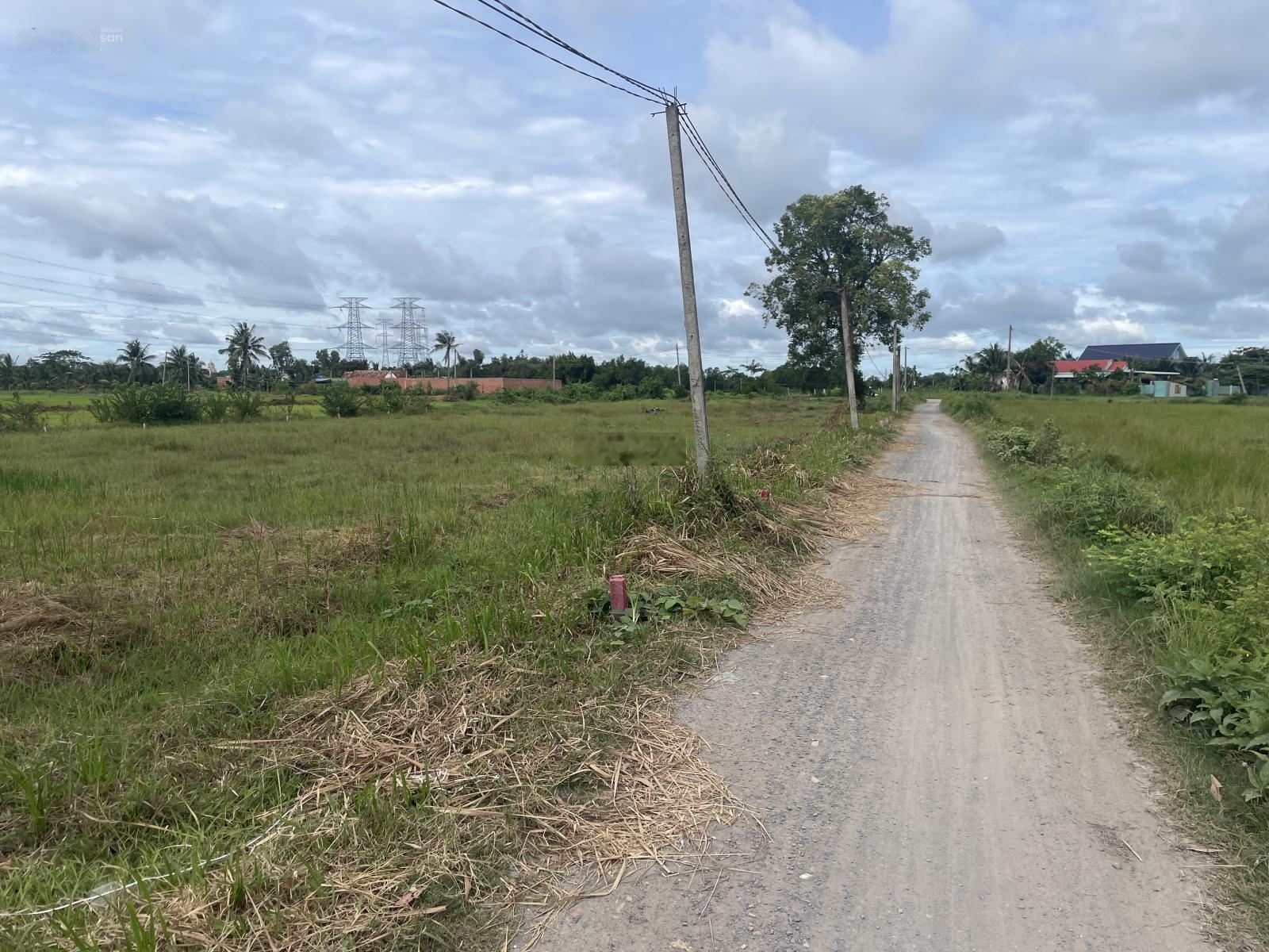 Đất thổ cư sổ hồng riêng, ngay đường 823D vào đúng 70m