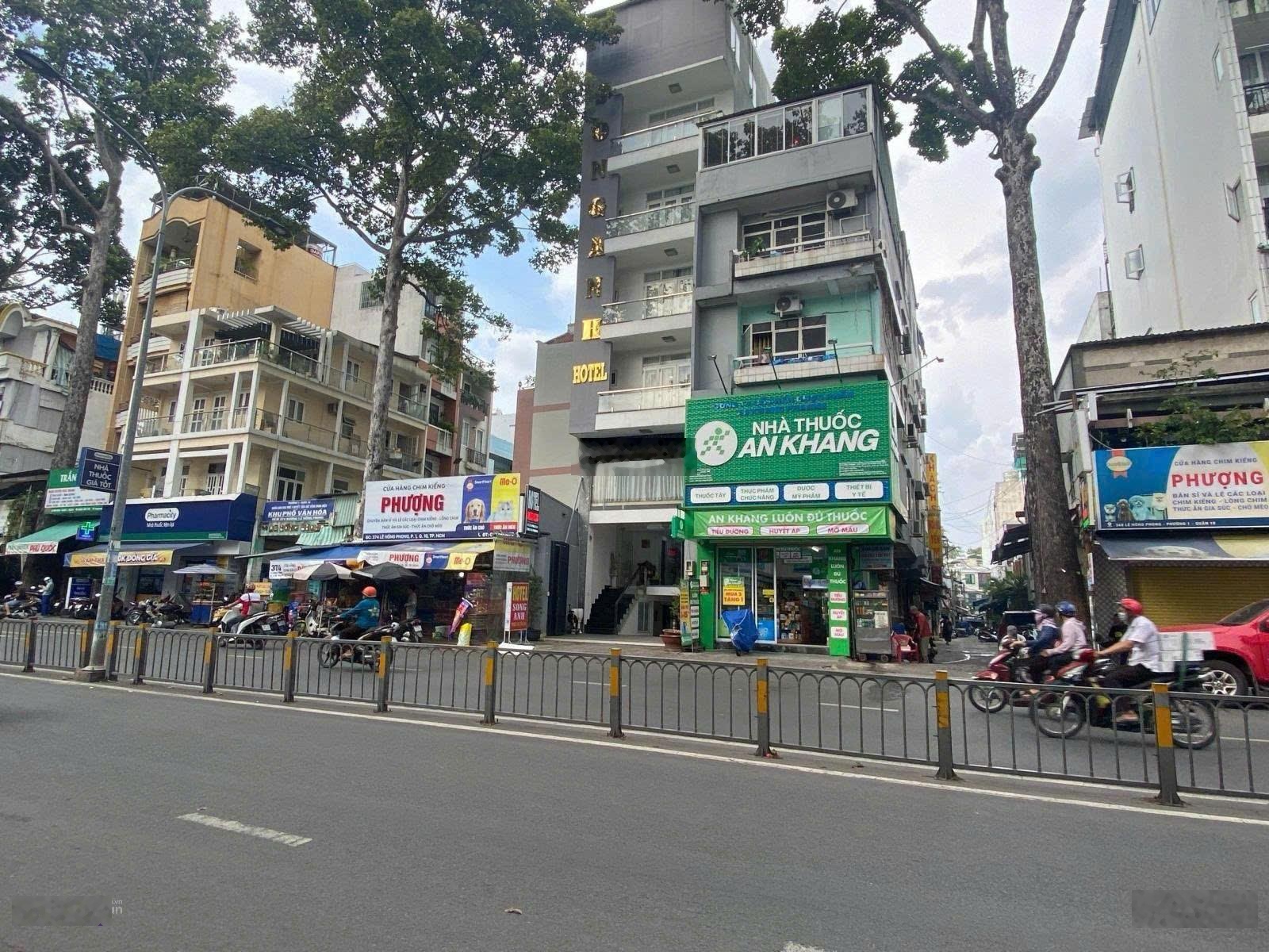 SIÊU KHAN HIẾM - GÓC 2 MT Lê Hồng Phong, Quận 10, DT 4,3x19m, 5 tầng, HĐT 150tr/tháng, giá 35 tỷ