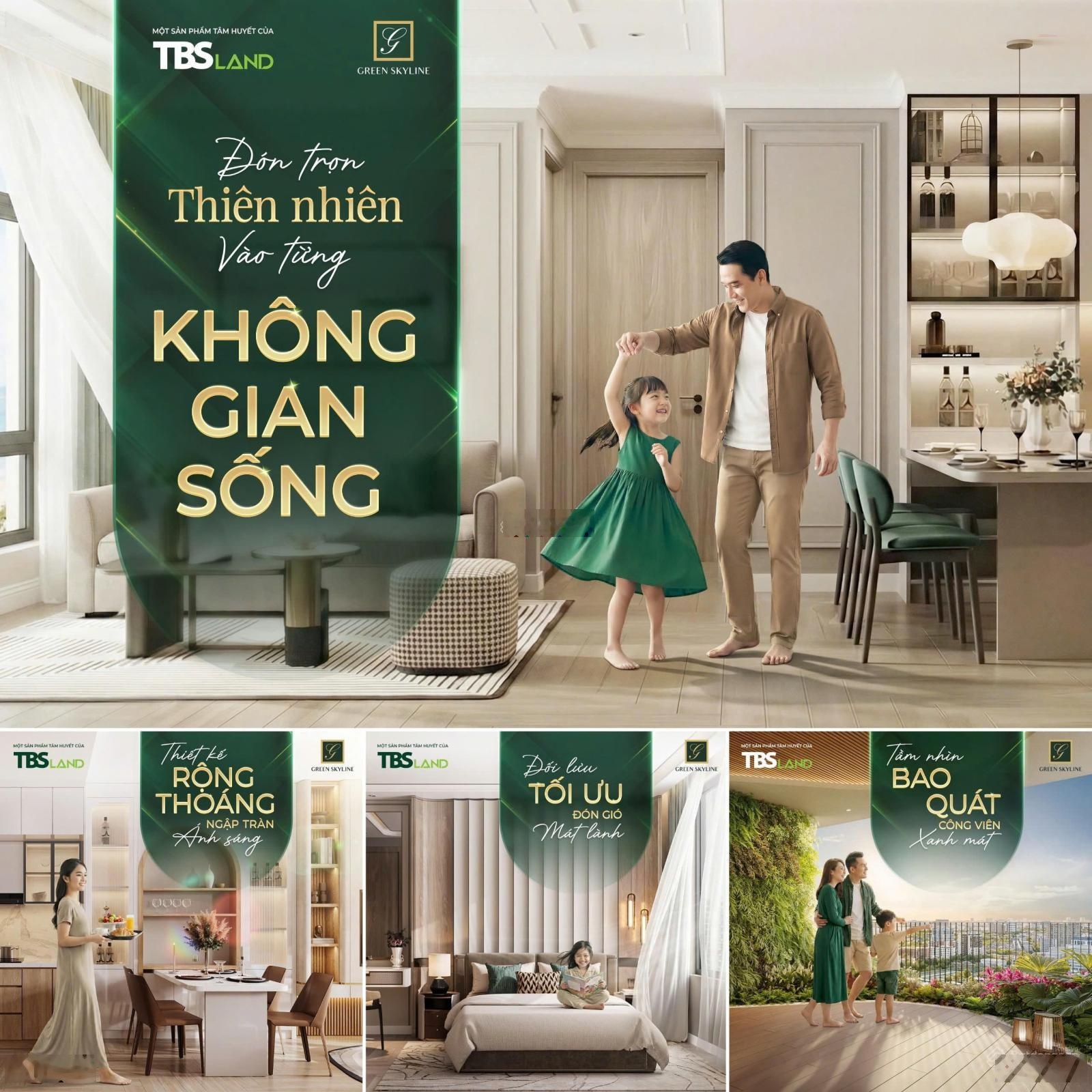 Green Skyline căn hộ trung tâm hành chính Dĩ An giá chỉ từ 56 triệu/m2