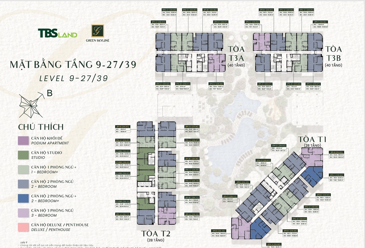 Căn hộ sân vườn thuộc dự án Green Skyline - Bank HTLS 0% 18 tháng