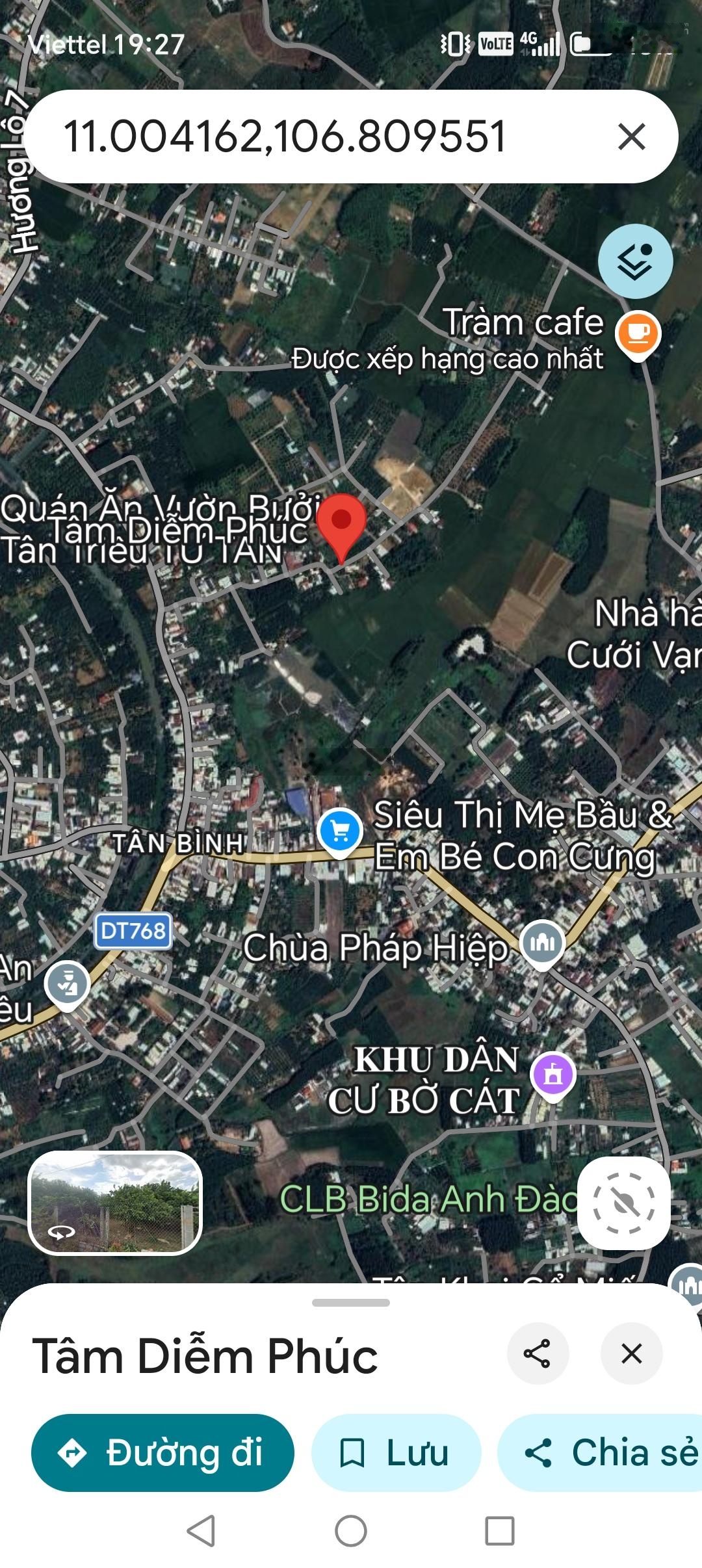 Bán đất nền tại xã Tân Bình, huyện Vĩnh Cửu, Đồng Nai, 14 triệu VND, 100m2