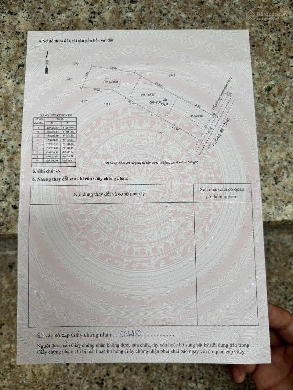 Bán đất diện tích lớn trung tâm Dĩ An hẻm Tú Xương gần chợ Dĩ An diện tích khủng: 734m2