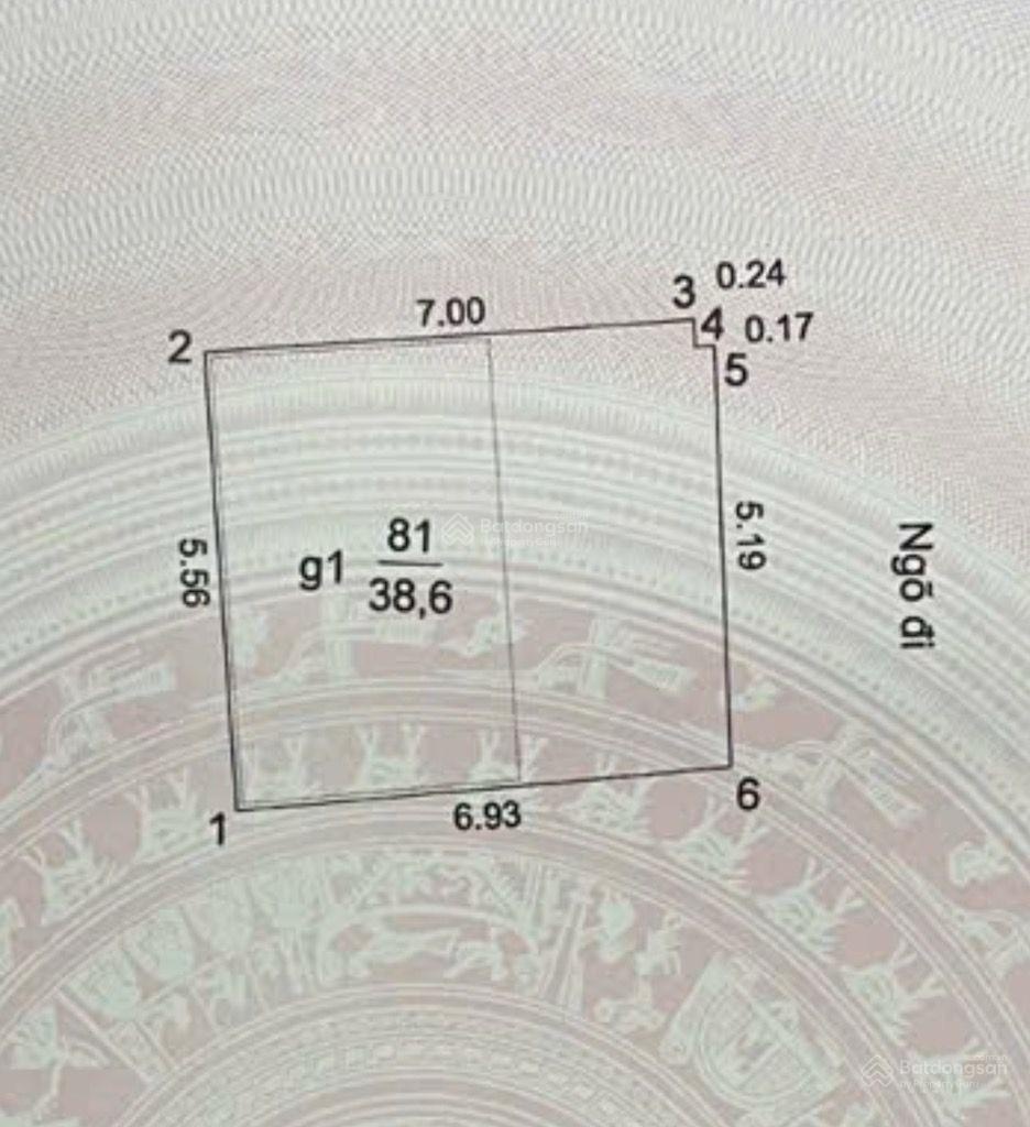 Bán đất tặng nhà - Tam Khương - Đống Đa - DT38m C4 - Giá 9,5 tỷ - Sổ đẹp, sang tên ngay.