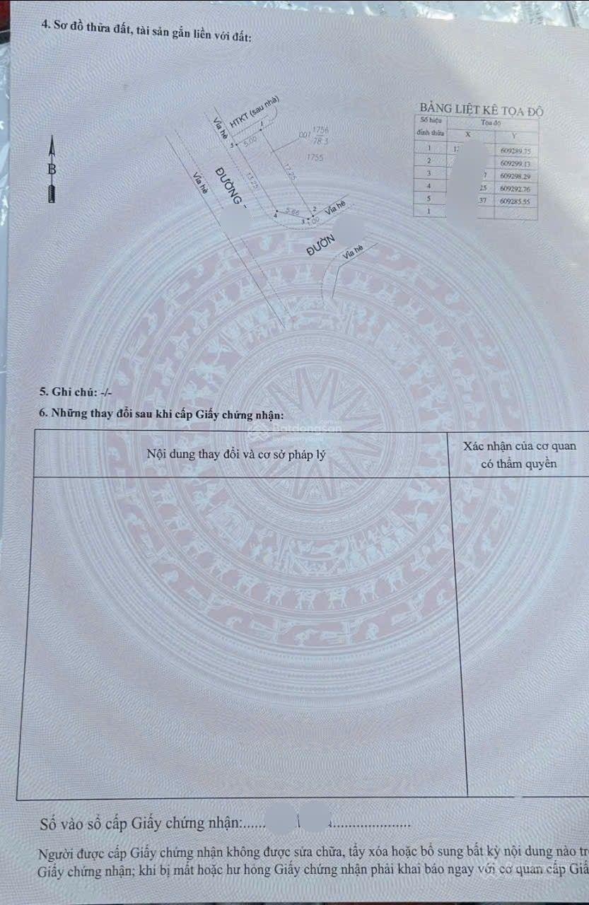 Đất 2 mặt tiền KDC Lê Phong Tân Bình, phường Tân Bình, TP Dĩ An