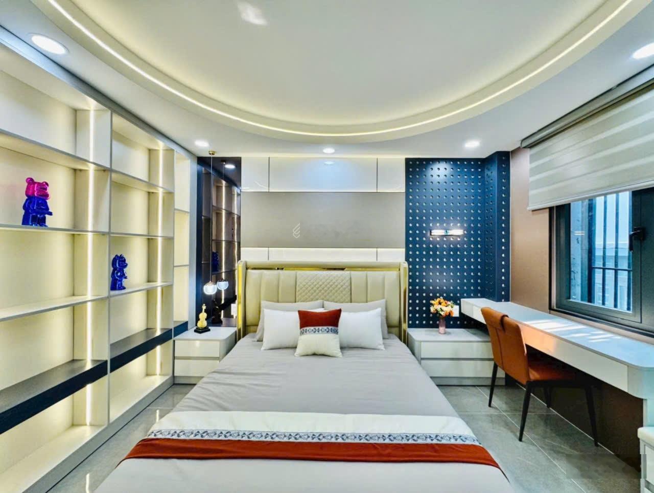 Siêu Phẩm Hẻm Thông 8m_ Lê Văn Thọ, Phường 9: 5mx12m _4 Lầu, 4 Phòng__5wc _Thang Máy__